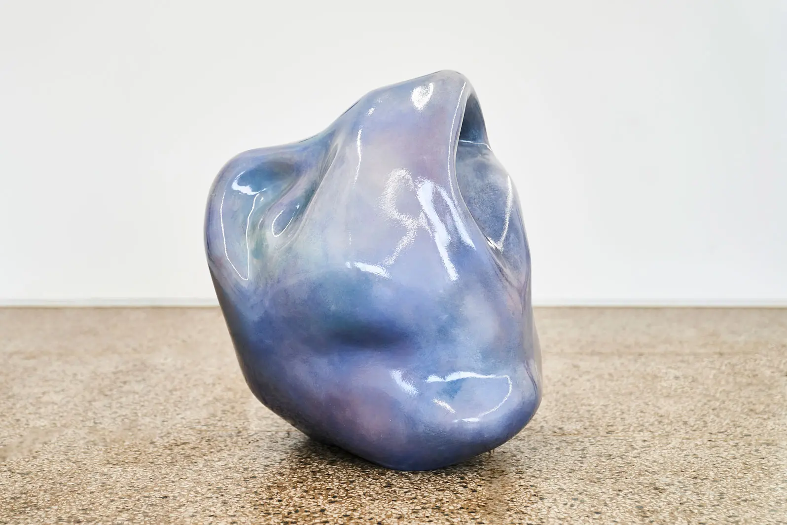 Blue Face, 2023-Yonghyeon-Lee-artist-Sculpture