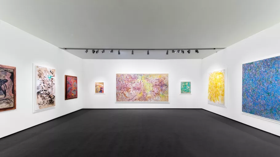 Installation view of Eric Firestone Gallery’s booth at Frieze Seoul, 2023. Courtesy of Eric Firestone Gallery.