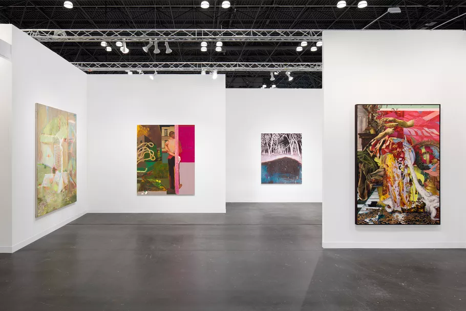 Installation view of GRIMM’s booth at The Armory Show, 2023. Courtesy of GRIMM.