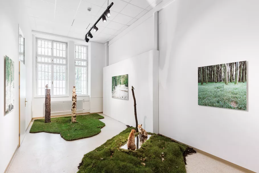 Installation view of Kahan Foundation at Parallel, 2023. Photo by Manuel Carreon Lopez. Courtesy of Kahan Foundation.